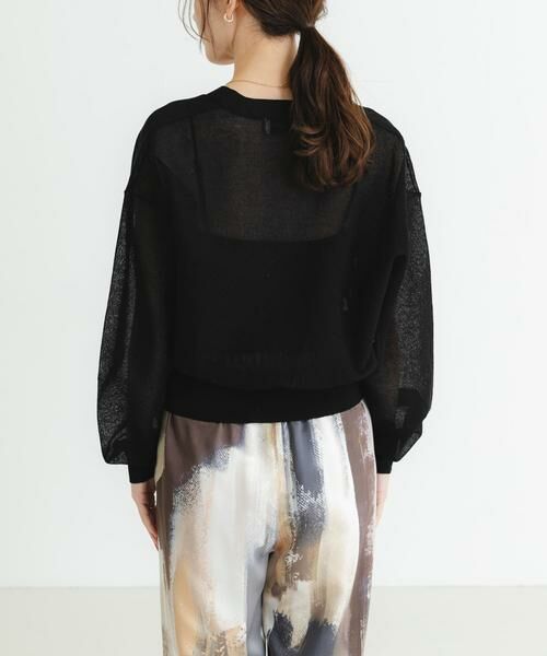 URBAN RESEARCH / アーバンリサーチ カーディガン・ボレロ | new basic　リネン混スポンディッシュニットカーディガン | 詳細23