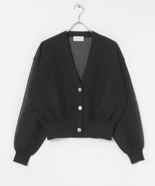 URBAN RESEARCH / アーバンリサーチ カーディガン・ボレロ | new basic　リネン混スポンディッシュニットカーディガン | 詳細24