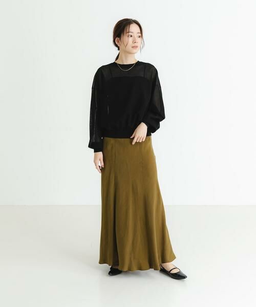 URBAN RESEARCH / アーバンリサーチ ニット・セーター | new basic　リネン混スポンディッシュニットプルオーバー | 詳細23