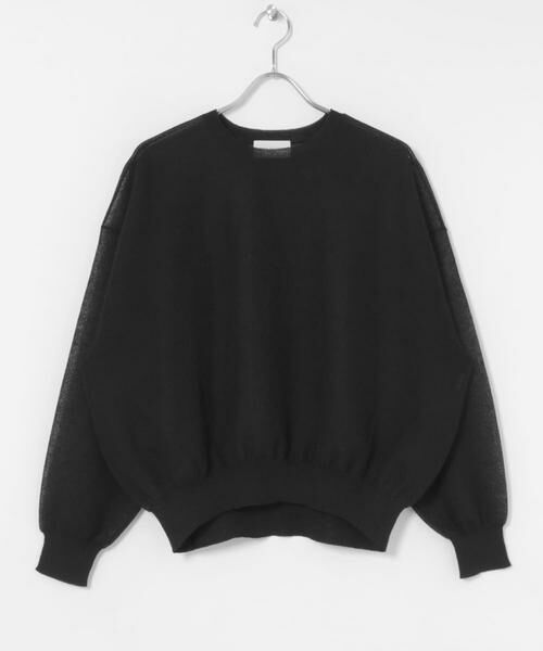 URBAN RESEARCH / アーバンリサーチ ニット・セーター | new basic　リネン混スポンディッシュニットプルオーバー | 詳細24