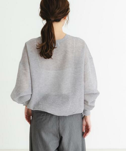 URBAN RESEARCH / アーバンリサーチ ニット・セーター | new basic　リネン混スポンディッシュニットプルオーバー | 詳細29