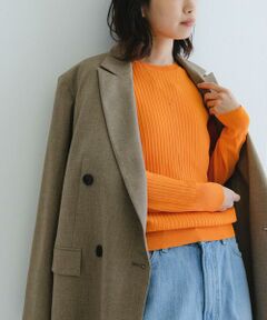 URBAN RESEARCH / アーバンリサーチ ニット・セーター | 『WEB限定』クルーネックコンパクトリブニット