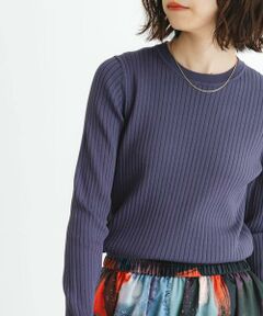 URBAN RESEARCH / アーバンリサーチ ニット・セーター | 『WEB限定』クルーネックコンパクトリブニット