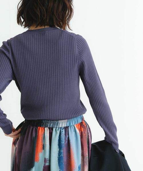 URBAN RESEARCH / アーバンリサーチ ニット・セーター | 『WEB限定』クルーネックコンパクトリブニット | 詳細10