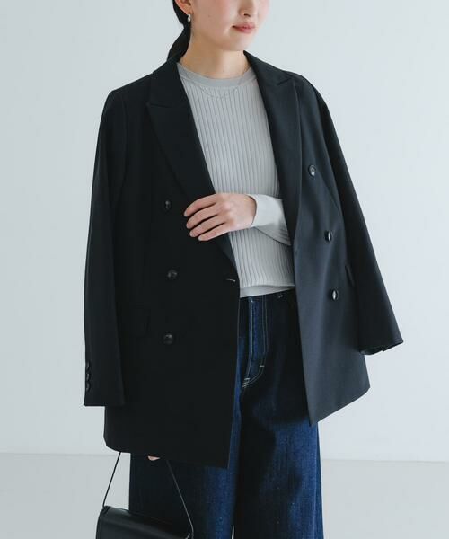 URBAN RESEARCH / アーバンリサーチ ニット・セーター | 『WEB限定』クルーネックコンパクトリブニット | 詳細23