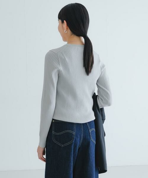 URBAN RESEARCH / アーバンリサーチ ニット・セーター | 『WEB限定』クルーネックコンパクトリブニット | 詳細26