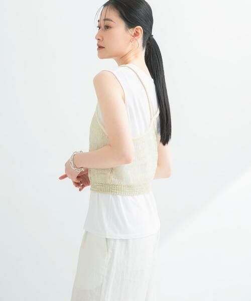URBAN RESEARCH / アーバンリサーチ キャミソール・チューブトップ | シアーラメキャミソール | 詳細16