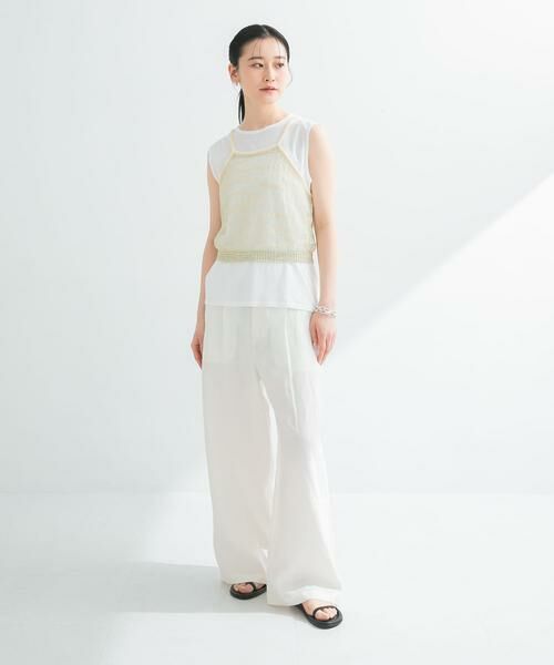 URBAN RESEARCH / アーバンリサーチ キャミソール・チューブトップ | シアーラメキャミソール | 詳細20