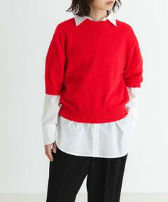 URBAN RESEARCH / アーバンリサーチ ニット・セーター | ブークレハーフスリーブニット