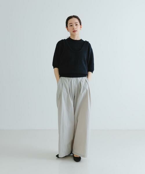 URBAN RESEARCH / アーバンリサーチ ニット・セーター | ブークレハーフスリーブニット | 詳細16