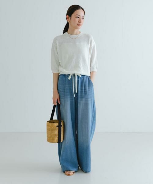 URBAN RESEARCH / アーバンリサーチ ニット・セーター | ブークレハーフスリーブニット | 詳細27