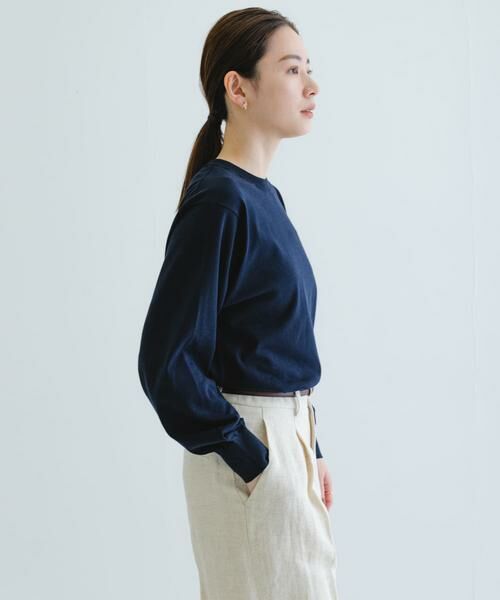 URBAN RESEARCH / アーバンリサーチ ニット・セーター | new basic　ハイゲージクルーネックニット | 詳細4