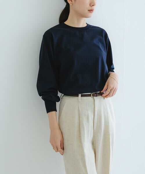 URBAN RESEARCH / アーバンリサーチ ニット・セーター | new basic　ハイゲージクルーネックニット | 詳細5