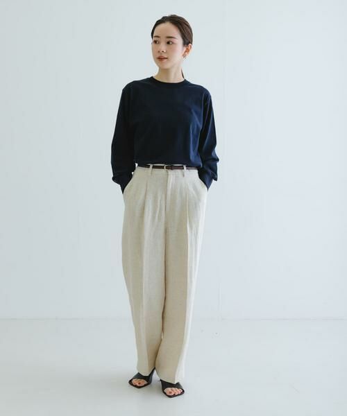 URBAN RESEARCH / アーバンリサーチ ニット・セーター | new basic　ハイゲージクルーネックニット | 詳細7