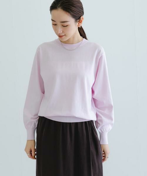 URBAN RESEARCH / アーバンリサーチ ニット・セーター | new basic　ハイゲージクルーネックニット | 詳細14