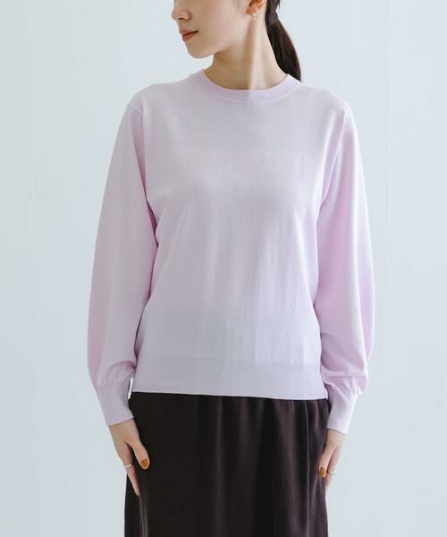 URBAN RESEARCH / アーバンリサーチ ニット・セーター | new basic　ハイゲージクルーネックニット | 詳細21