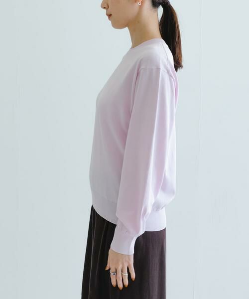 URBAN RESEARCH / アーバンリサーチ ニット・セーター | new basic　ハイゲージクルーネックニット | 詳細22