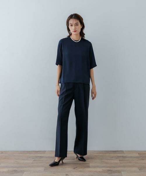 URBAN RESEARCH / アーバンリサーチ シャツ・ブラウス | ハーフスリーブサテンブラウス | 詳細6