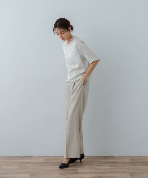 URBAN RESEARCH / アーバンリサーチ シャツ・ブラウス | ハーフスリーブサテンブラウス | 詳細20