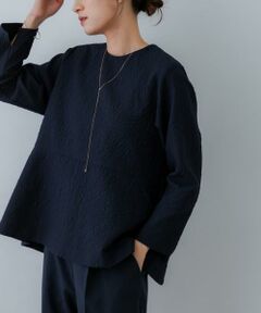 URBAN RESEARCH / アーバンリサーチ シャツ・ブラウス | ジャガードペプラムブラウス