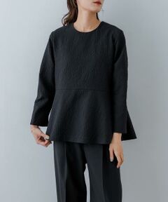 URBAN RESEARCH / アーバンリサーチ シャツ・ブラウス | ジャガードペプラムブラウス