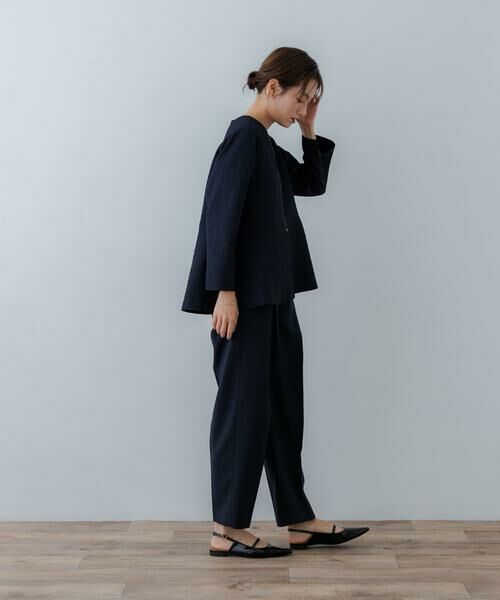 URBAN RESEARCH / アーバンリサーチ シャツ・ブラウス | ジャガードペプラムブラウス | 詳細5