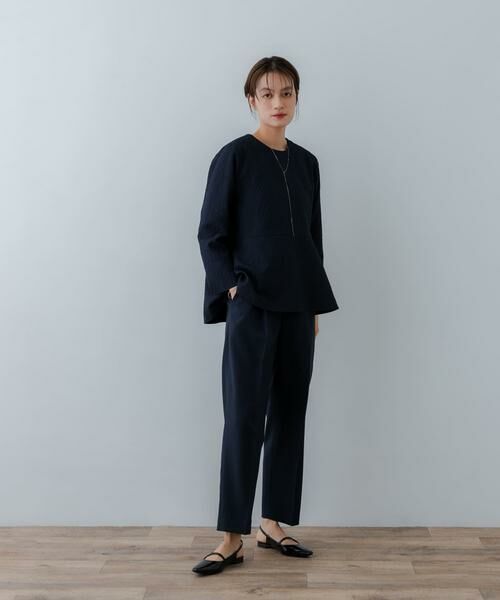 URBAN RESEARCH / アーバンリサーチ シャツ・ブラウス | ジャガードペプラムブラウス | 詳細6