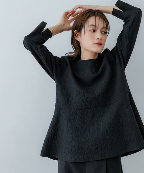 URBAN RESEARCH / アーバンリサーチ シャツ・ブラウス | ジャガードペプラムブラウス | 詳細16