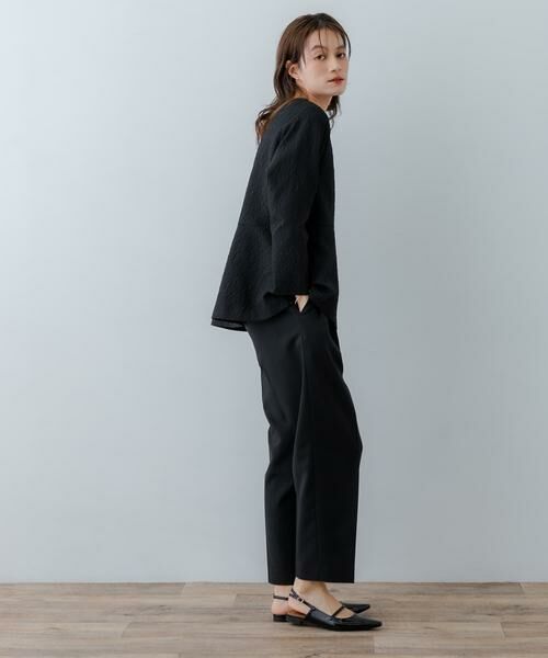 URBAN RESEARCH / アーバンリサーチ シャツ・ブラウス | ジャガードペプラムブラウス | 詳細19