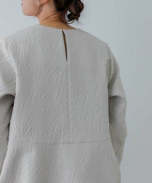 URBAN RESEARCH / アーバンリサーチ シャツ・ブラウス | ジャガードペプラムブラウス | 詳細25