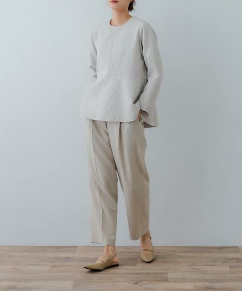 URBAN RESEARCH / アーバンリサーチ シャツ・ブラウス | ジャガードペプラムブラウス | 詳細29