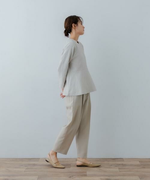 URBAN RESEARCH / アーバンリサーチ シャツ・ブラウス | ジャガードペプラムブラウス | 詳細30