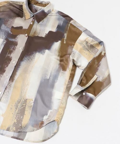 URBAN RESEARCH / アーバンリサーチ シャツ・ブラウス | 『イージーケア』new basic　カラーブロックペイントシャツ | 詳細10