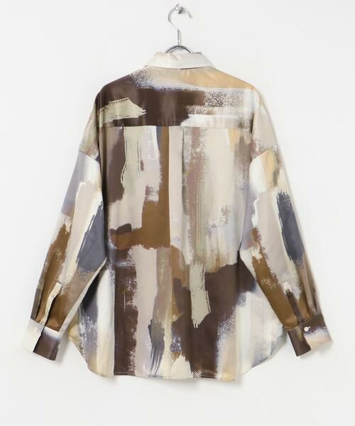 URBAN RESEARCH / アーバンリサーチ シャツ・ブラウス | 『イージーケア』new basic　カラーブロックペイントシャツ | 詳細11