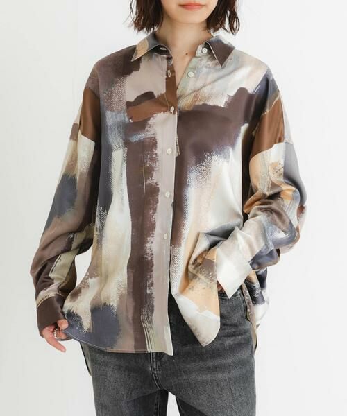 URBAN RESEARCH / アーバンリサーチ シャツ・ブラウス | 『イージーケア』new basic　カラーブロックペイントシャツ | 詳細2