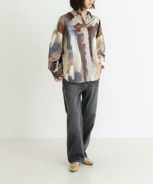 URBAN RESEARCH / アーバンリサーチ シャツ・ブラウス | 『イージーケア』new basic　カラーブロックペイントシャツ | 詳細5