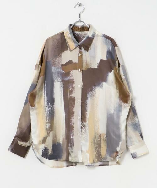 URBAN RESEARCH / アーバンリサーチ シャツ・ブラウス | 『イージーケア』new basic　カラーブロックペイントシャツ | 詳細8