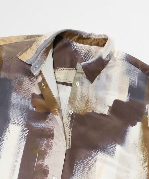 URBAN RESEARCH / アーバンリサーチ シャツ・ブラウス | 『イージーケア』new basic　カラーブロックペイントシャツ | 詳細9