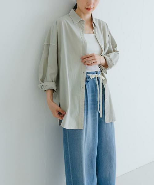 URBAN RESEARCH / アーバンリサーチ シャツ・ブラウス | new basic　ガーメントダイオーバーシャツ | 詳細3