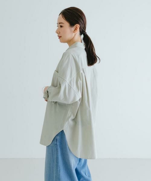 URBAN RESEARCH / アーバンリサーチ シャツ・ブラウス | new basic　ガーメントダイオーバーシャツ | 詳細5