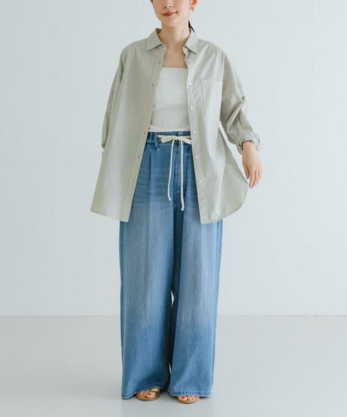 URBAN RESEARCH / アーバンリサーチ シャツ・ブラウス | new basic　ガーメントダイオーバーシャツ | 詳細6