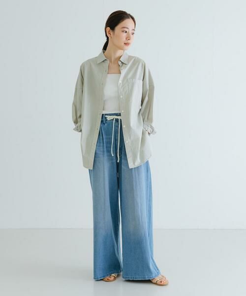 URBAN RESEARCH / アーバンリサーチ シャツ・ブラウス | new basic　ガーメントダイオーバーシャツ | 詳細7