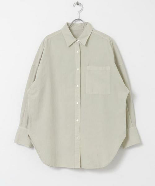 URBAN RESEARCH / アーバンリサーチ シャツ・ブラウス | new basic　ガーメントダイオーバーシャツ | 詳細8