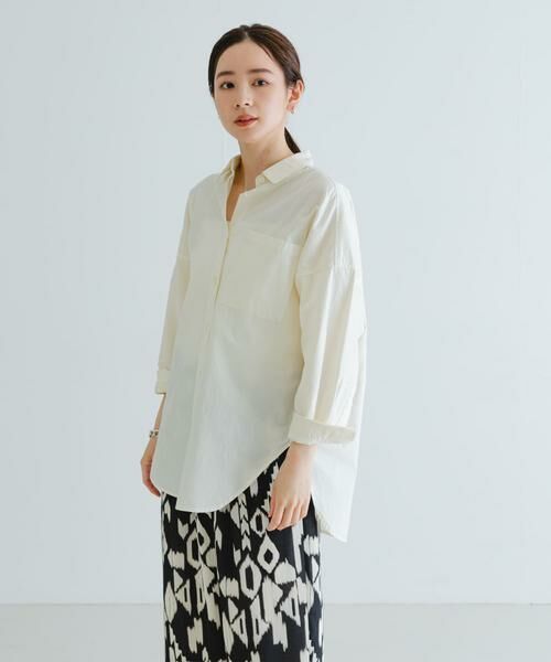 URBAN RESEARCH / アーバンリサーチ シャツ・ブラウス | new basic　ガーメントダイオーバーシャツ | 詳細30