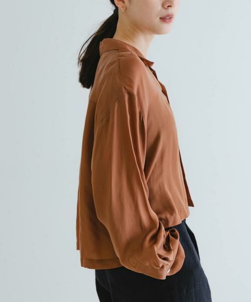 URBAN RESEARCH / アーバンリサーチ シャツ・ブラウス | new basic　キュプラショートシャツ | 詳細3