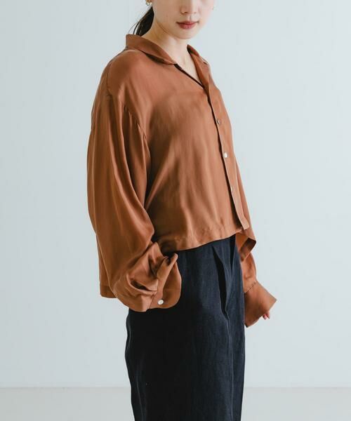 URBAN RESEARCH / アーバンリサーチ シャツ・ブラウス | new basic　キュプラショートシャツ | 詳細5