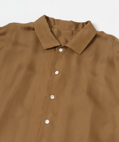 URBAN RESEARCH / アーバンリサーチ シャツ・ブラウス | new basic　キュプラショートシャツ | 詳細9