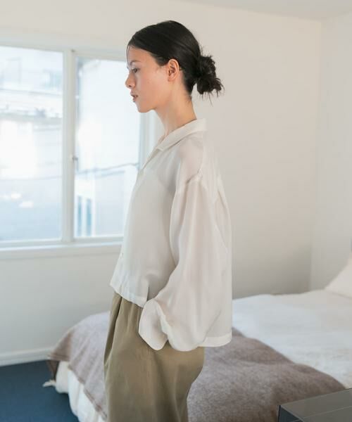 URBAN RESEARCH / アーバンリサーチ シャツ・ブラウス | new basic　キュプラショートシャツ | 詳細15