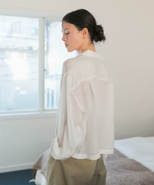 URBAN RESEARCH / アーバンリサーチ シャツ・ブラウス | new basic　キュプラショートシャツ | 詳細16