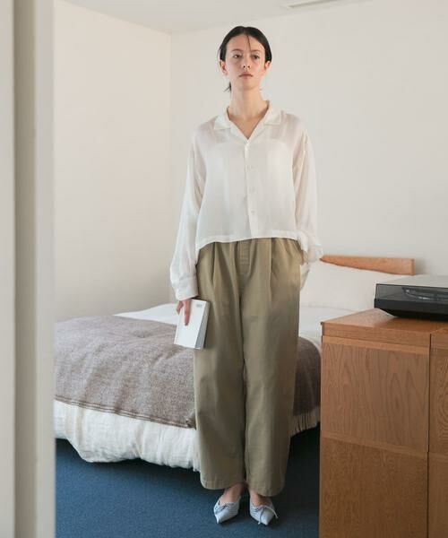 URBAN RESEARCH / アーバンリサーチ シャツ・ブラウス | new basic　キュプラショートシャツ | 詳細18